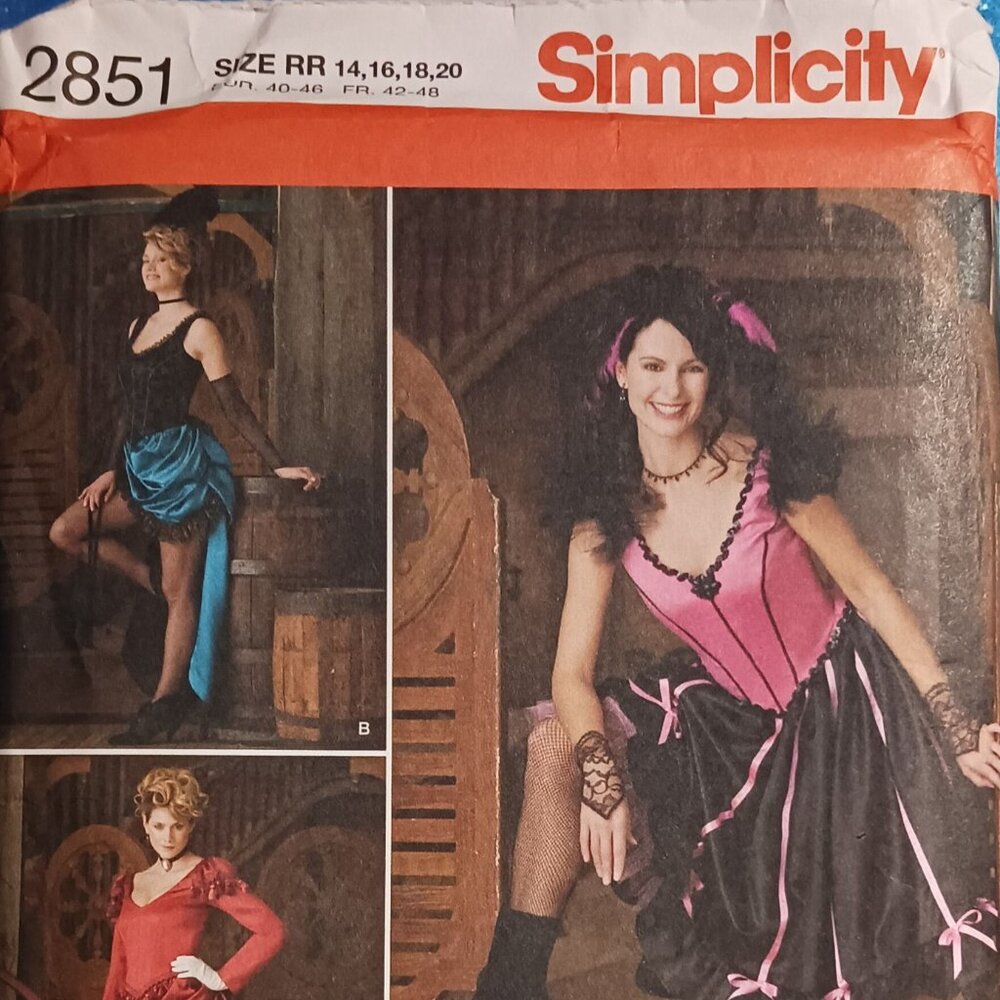 Vintage Simplicity Costume Pattern #2851